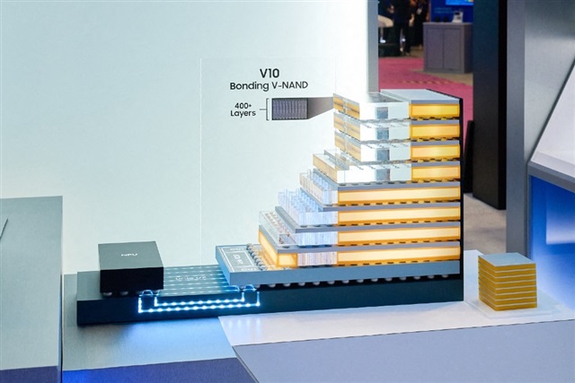 Samsung V-NAND stack