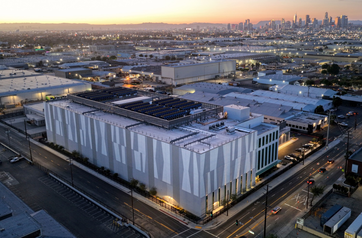 Data center in Vernon, California