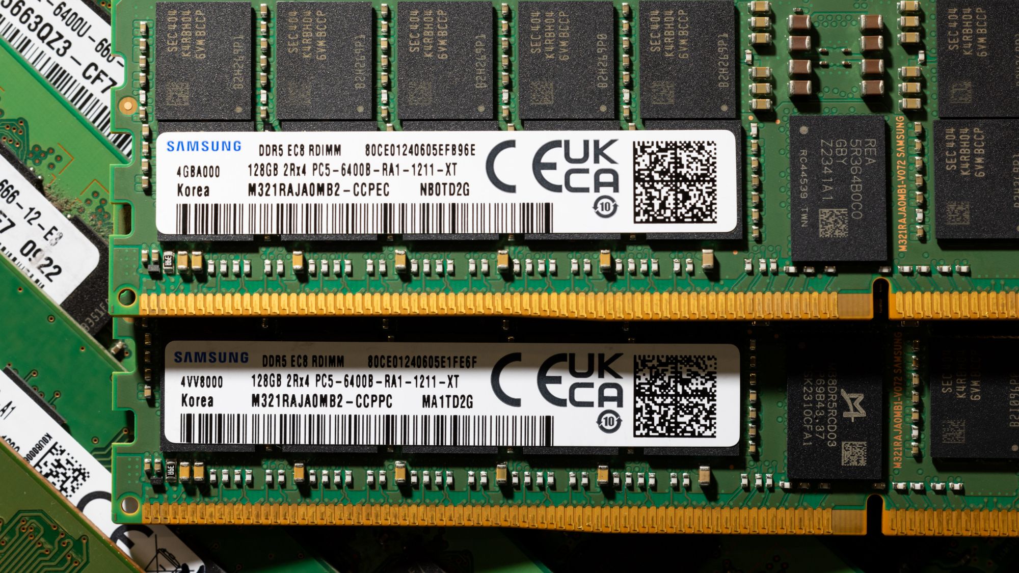 Samsung DDR5 128GB RDIMM server memory
