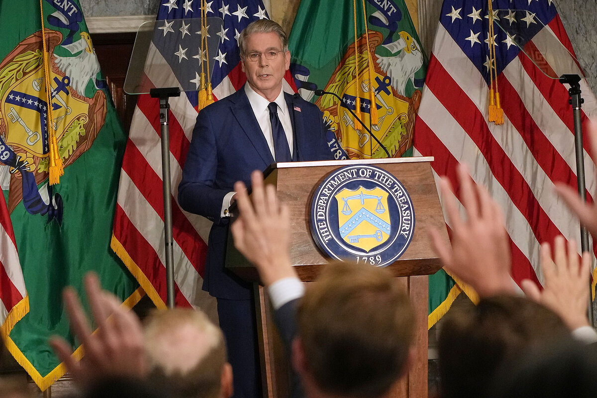 US Treasury Secretary Scott Bessent