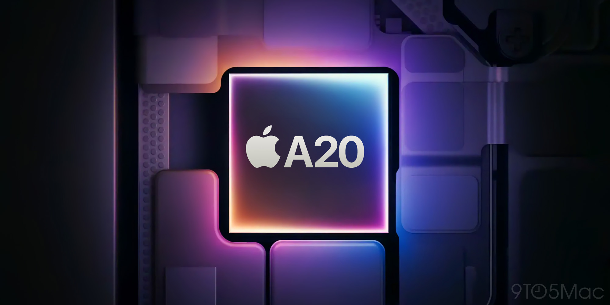 Apple A20 chip render