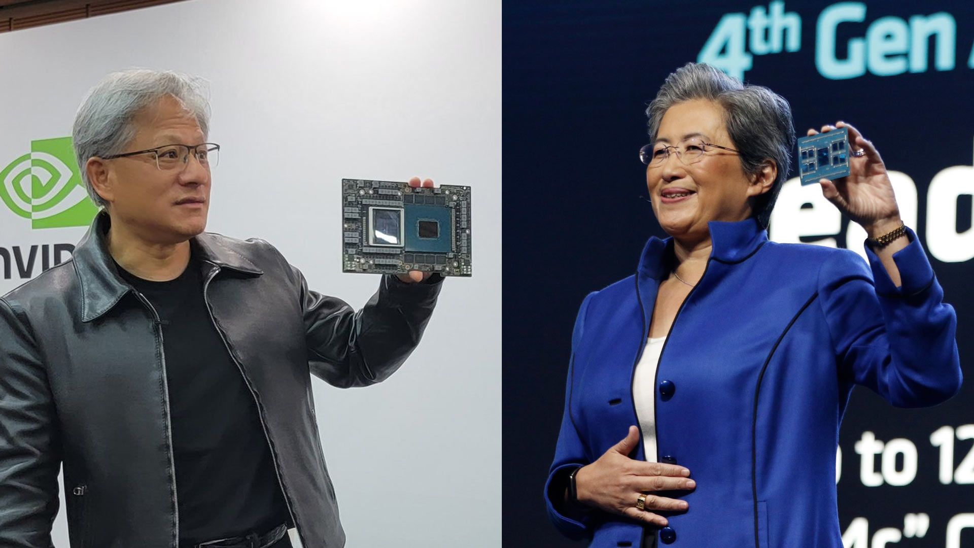 圖片來源：Tom's Hardware — 黃仁勳同Lisa Su嘅家族關係圖