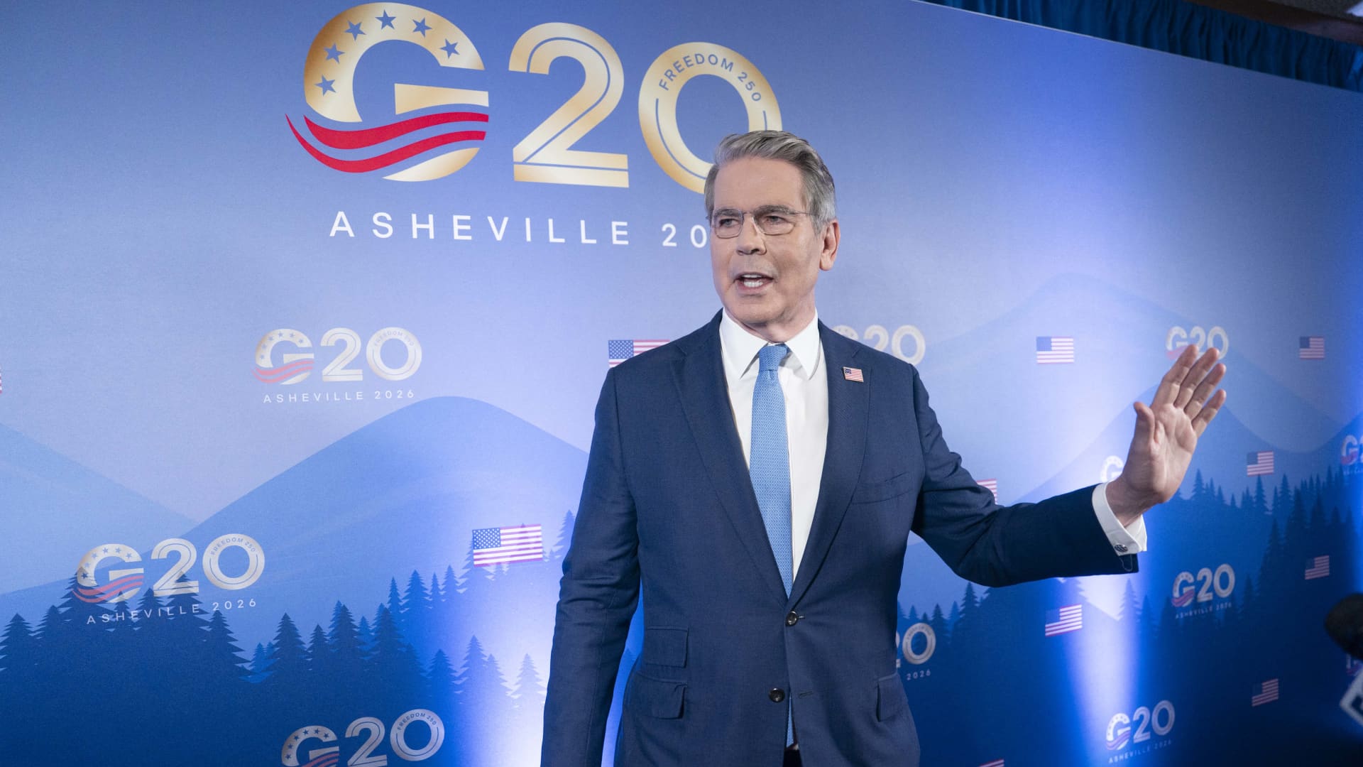 Bessent 喺 Asheville G20