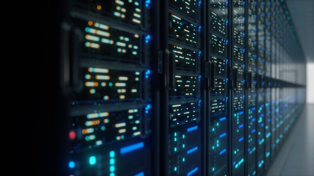 AI data center GPU server racks