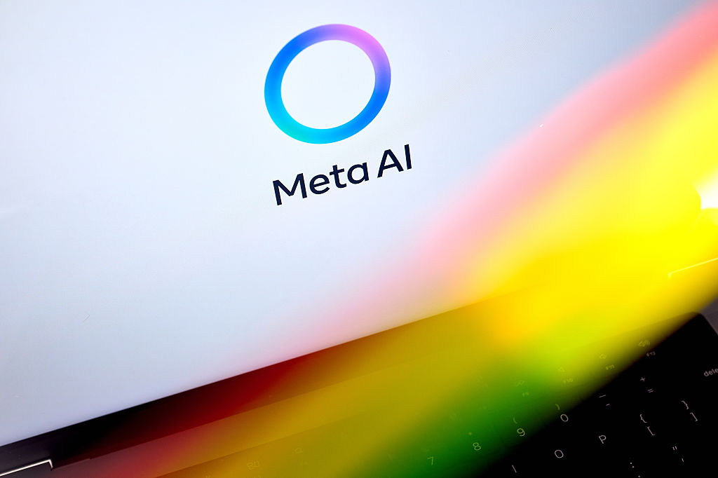 Meta AI logo
