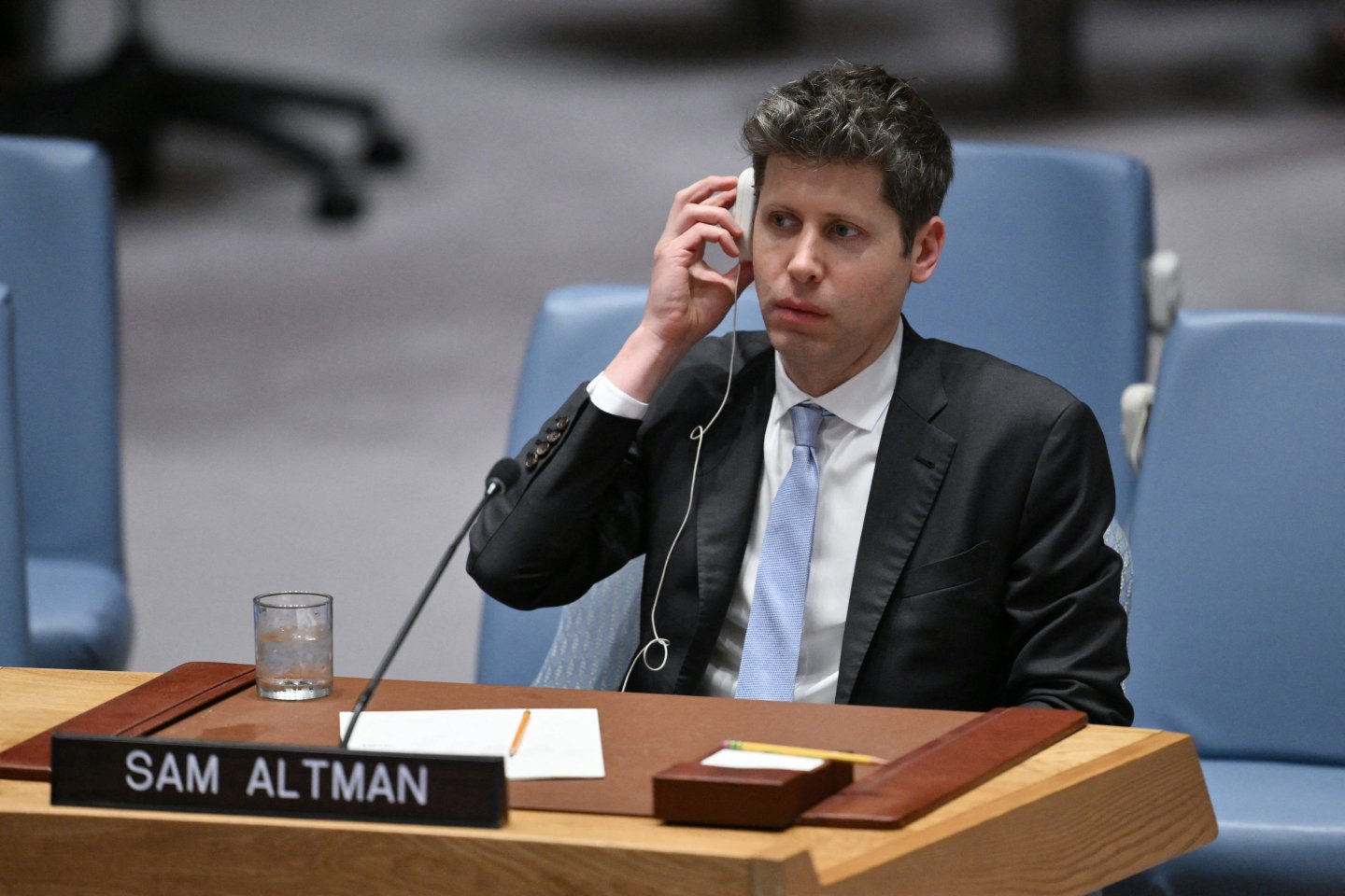 Sam Altman 出席聯合國安理會 AI 會議