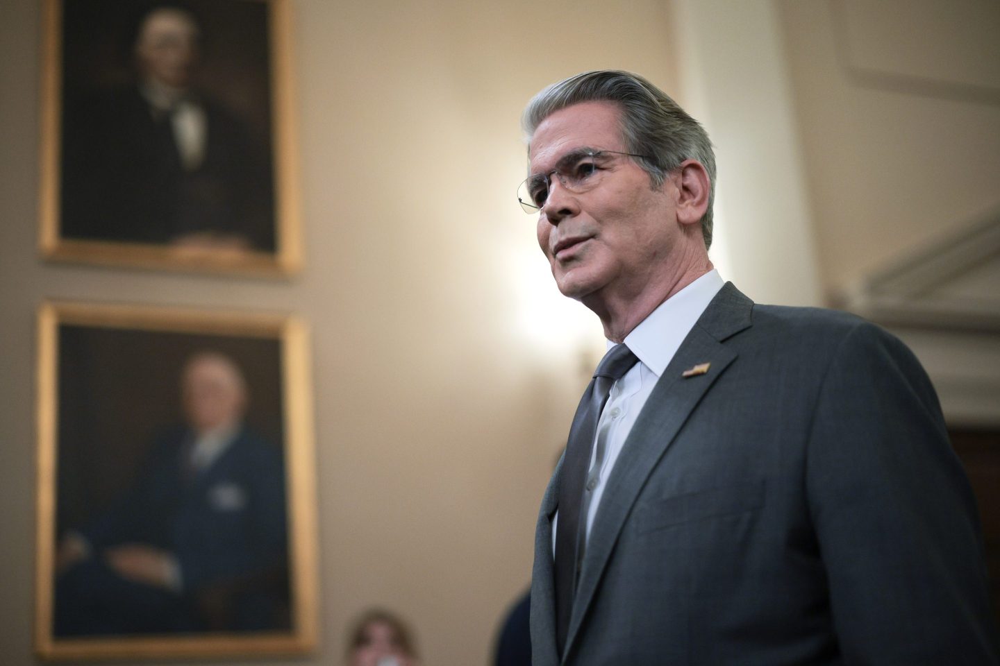 Scott Bessent at Capitol Hill