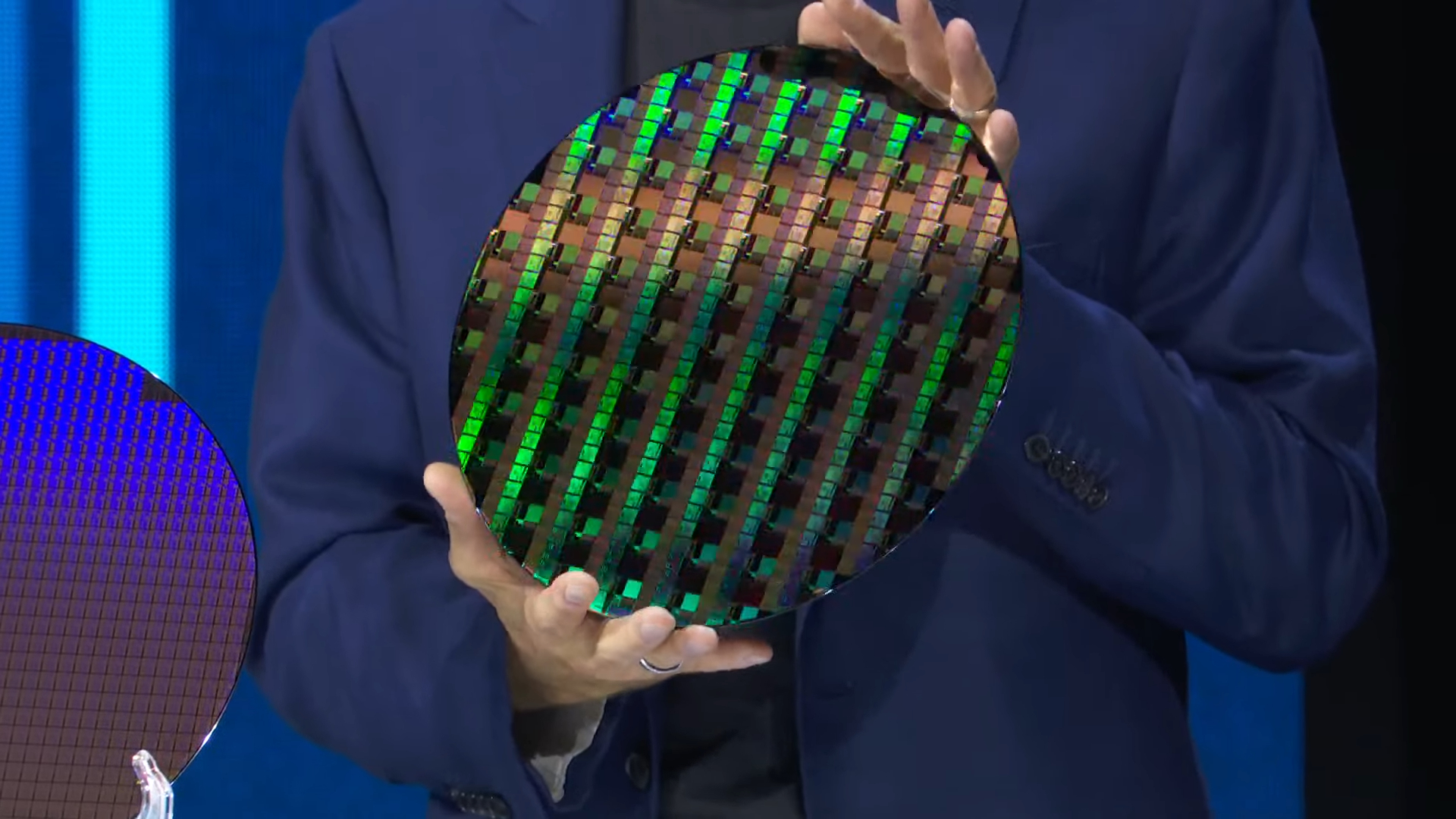 Intel 18A wafer