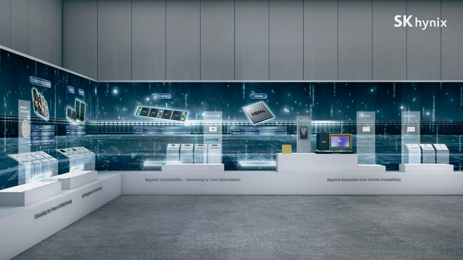 SK Hynix CES 2026 booth