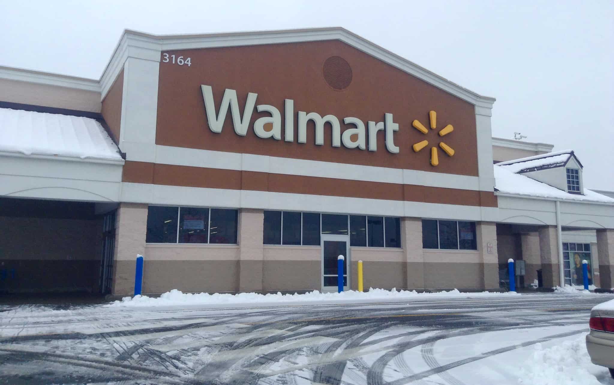 Walmart storefront